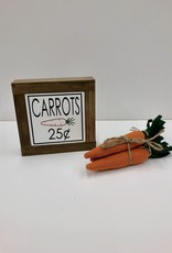 Carrots .25 baby sign