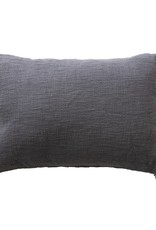 Cotton Lumbar Pillow w/Tassels