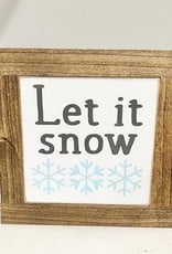 Let it Snow, baby sign