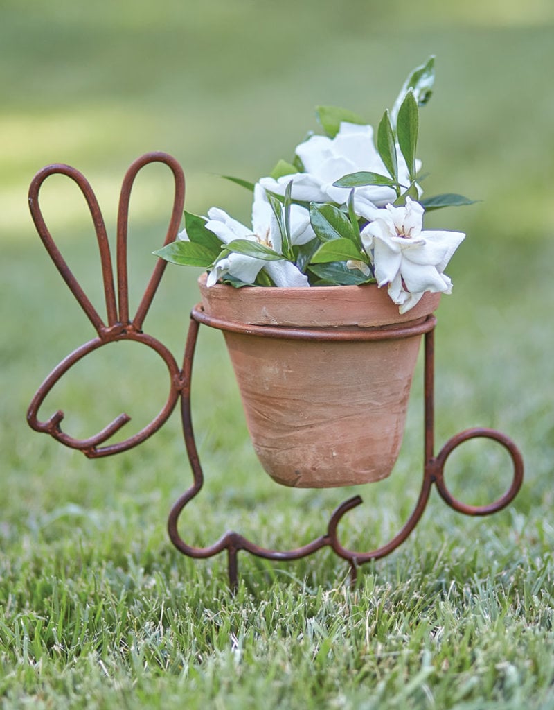 Bunny Planter Garden Stake