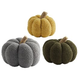 Shearling Fabric Pumpkin