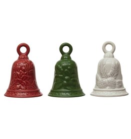 Ceramic Bell W/Holiday Image