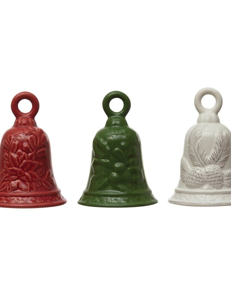 Ceramic Bell W/Holiday Image