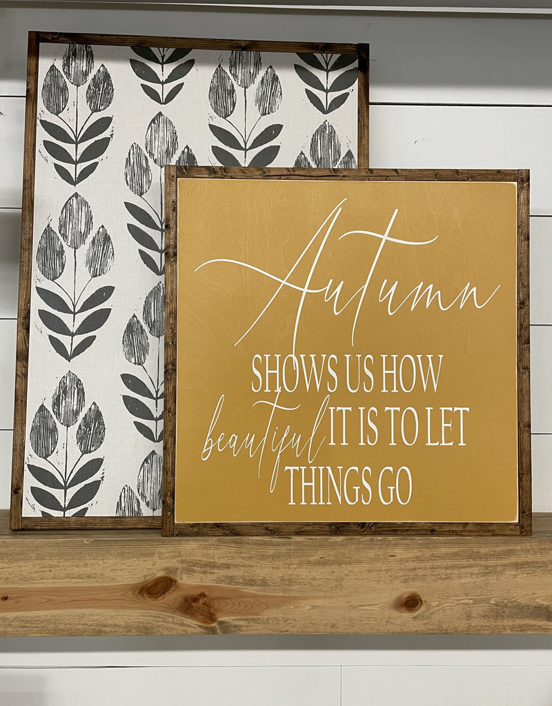 Fall Signs 21.5 x 21.5