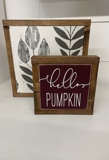 Fall Signs 7.5 x 7.5