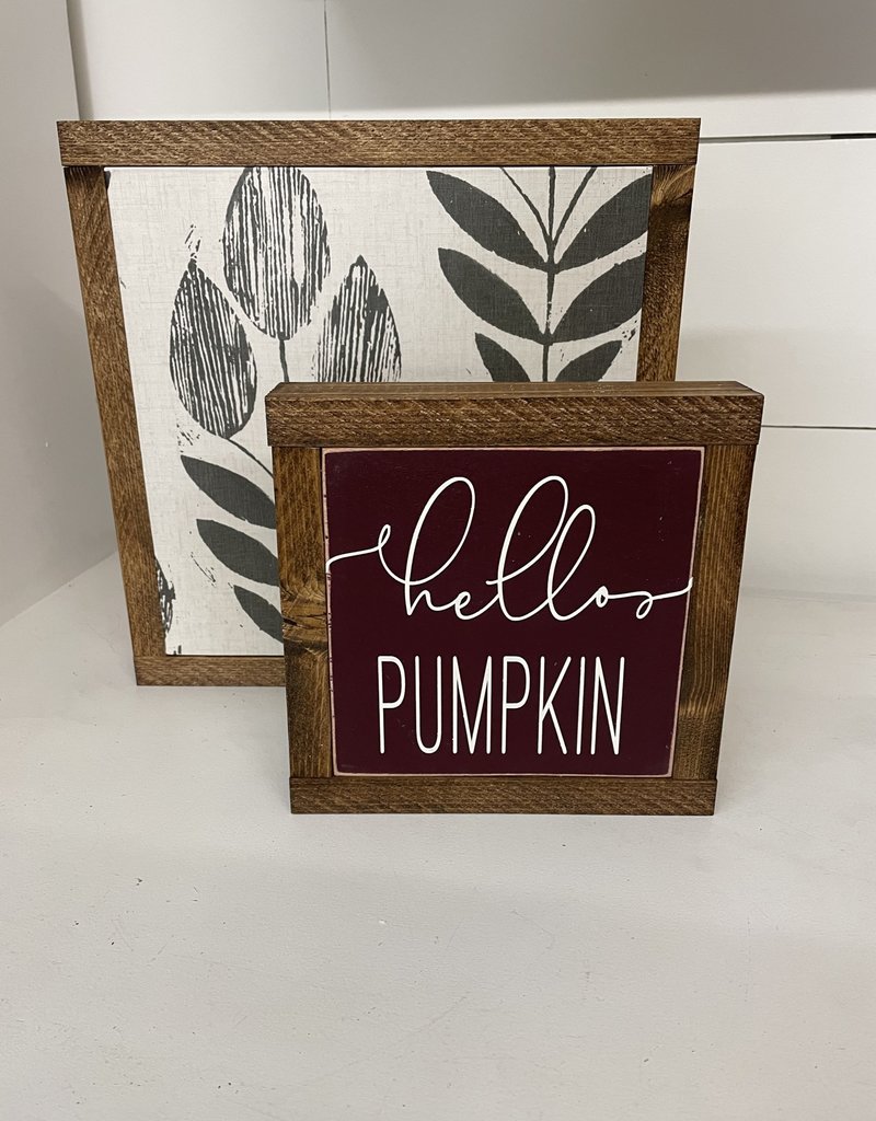 Fall Signs 7.5 x 7.5