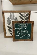 Fall Signs 7.5 x 7.5