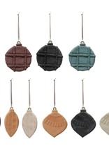 4.25"Clay Cookie Ornament, varies styles