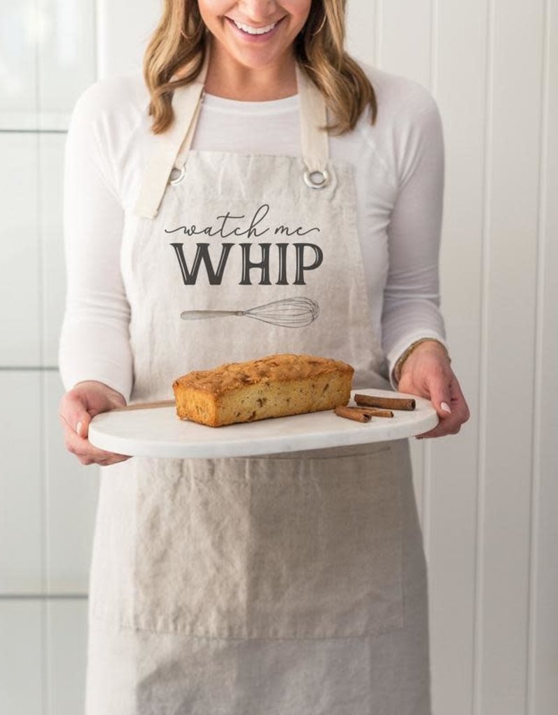 Watch me Whip Apron, Natural