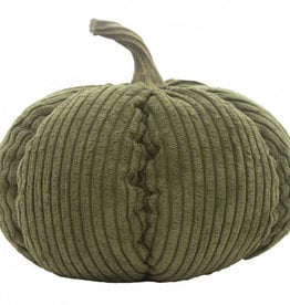 Green Corduroy Pumpkin