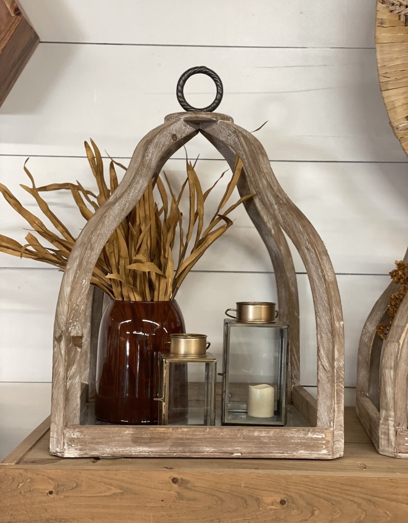 Wood and Metal Decorative (hanging) Trays