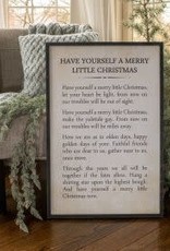 Merry Little Christmas Sign