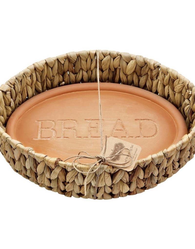 Terracotta Bread Warming Set