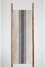 Canvas Table Runner with Stripes