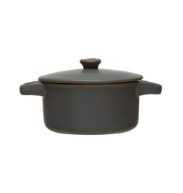 Stoneware Mini Baker w/lid