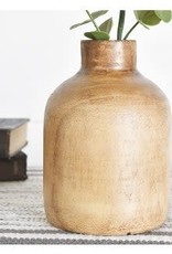 7" Modern Wood Vase
