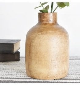 7" Modern Wood Vase