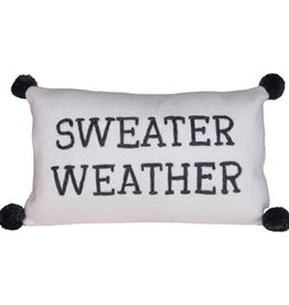 Sweater Weather Pom Pom Pillow