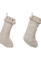 Stocking with Tufting and Tassels