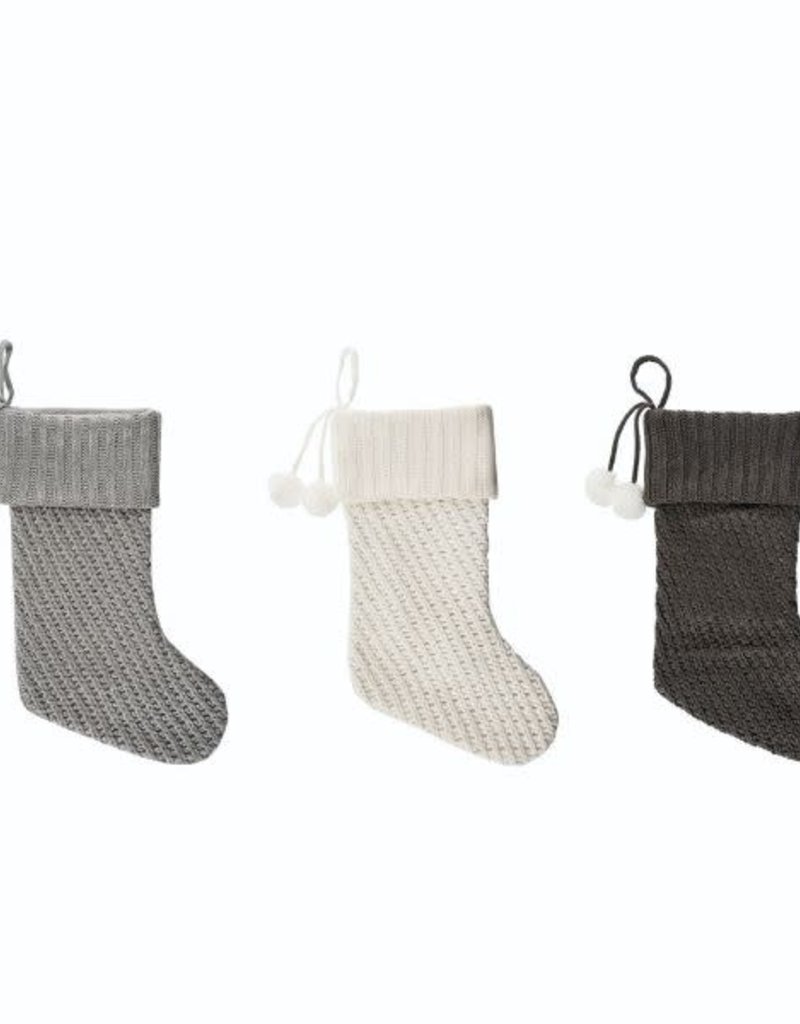 Knitted Winter Stocking