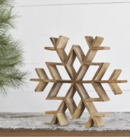 Wood Snowflake