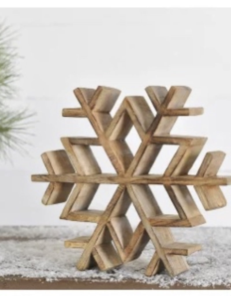 Wood Snowflake