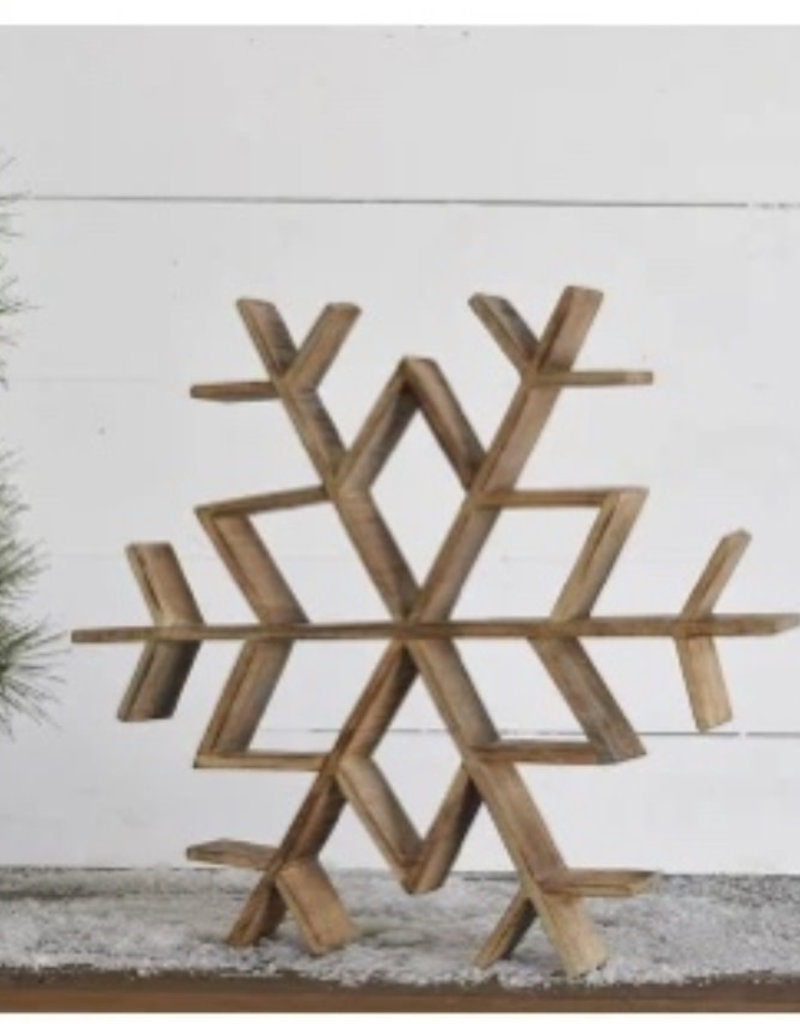 Wood Snowflake