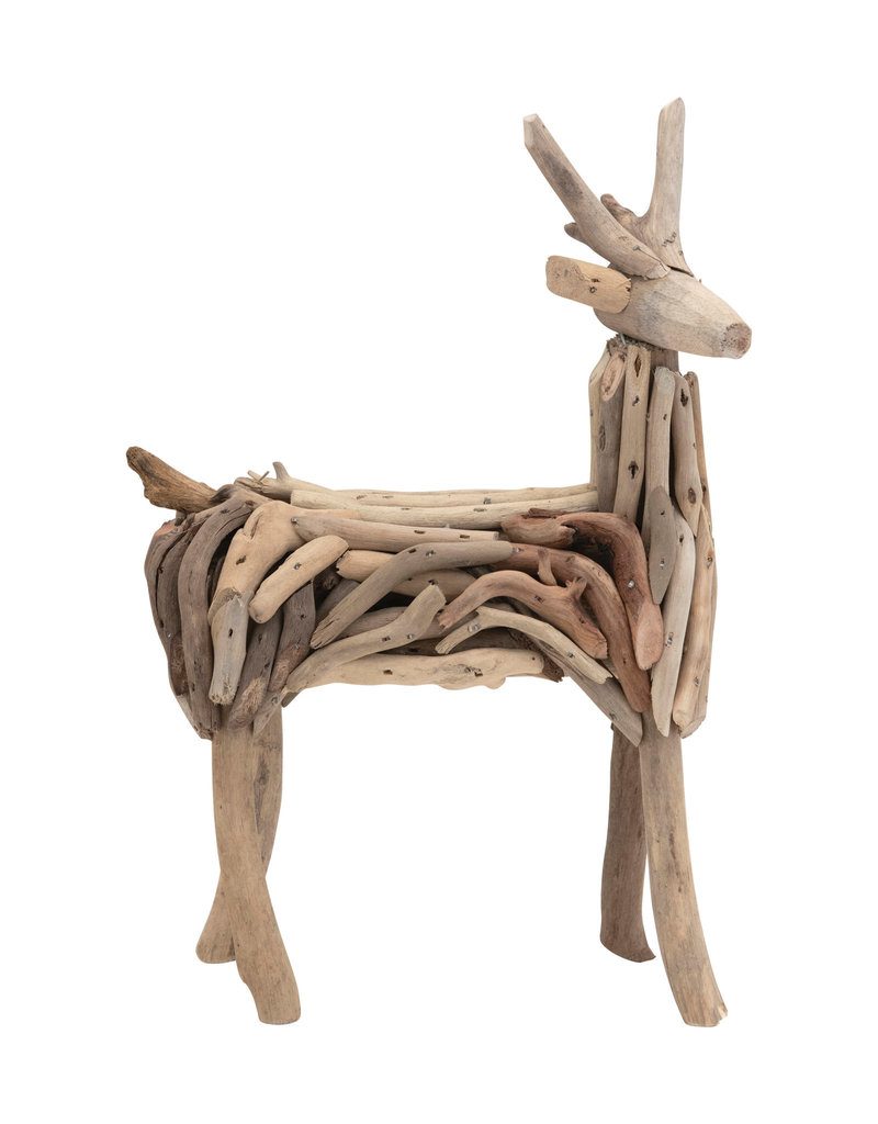 Handmade Driftwood Deer