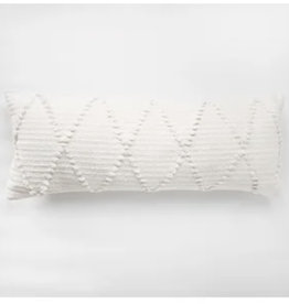 12x32 Cotton Diamond Pillow
