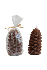 Unscented Pinecone Shaped Candle