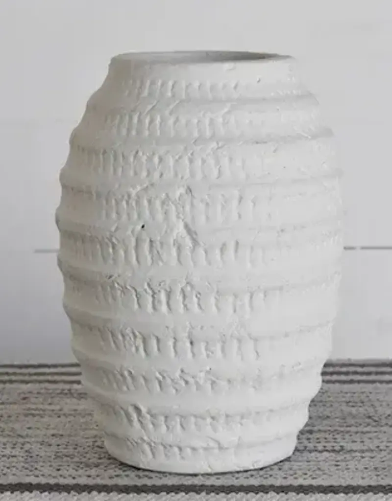 White Washed Vase