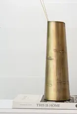 Antique Brass Vase