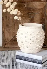Cream Knot Vase