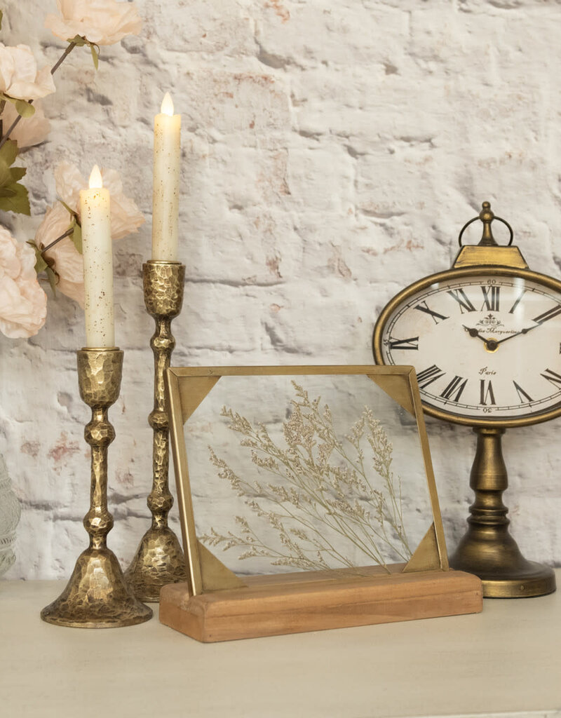 9.75" PRESSED FLOWER TABLETOP FRAME