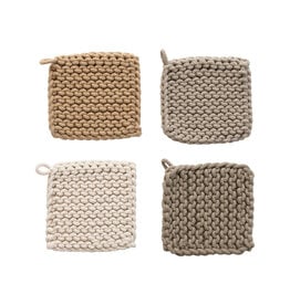 Cotton Crocheted Pot Holder