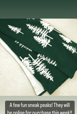 50X60 GRN/WHT PINE TREE THROW