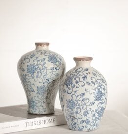 VINTAGE FLORAL VASES