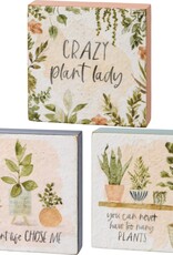 Plant Life Signs, 3 assorted