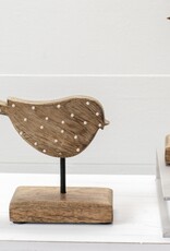 Wood Dot Bird Table Top
