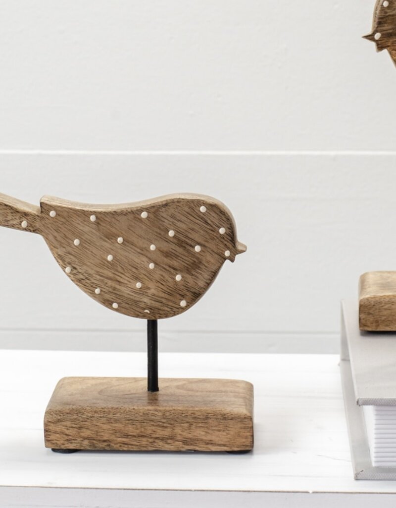 Wood Dot Bird Table Top