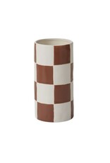 Checkerboard Vase, 4x8