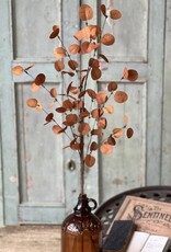 34" Penny Leaf Spray (Red)
