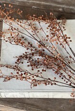 47" Rust Leaves Spray