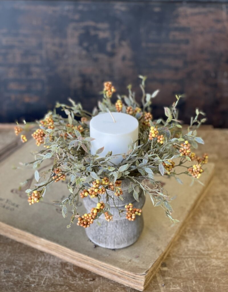 Hasp Berry Candle Ring 3" inner (Mustard)