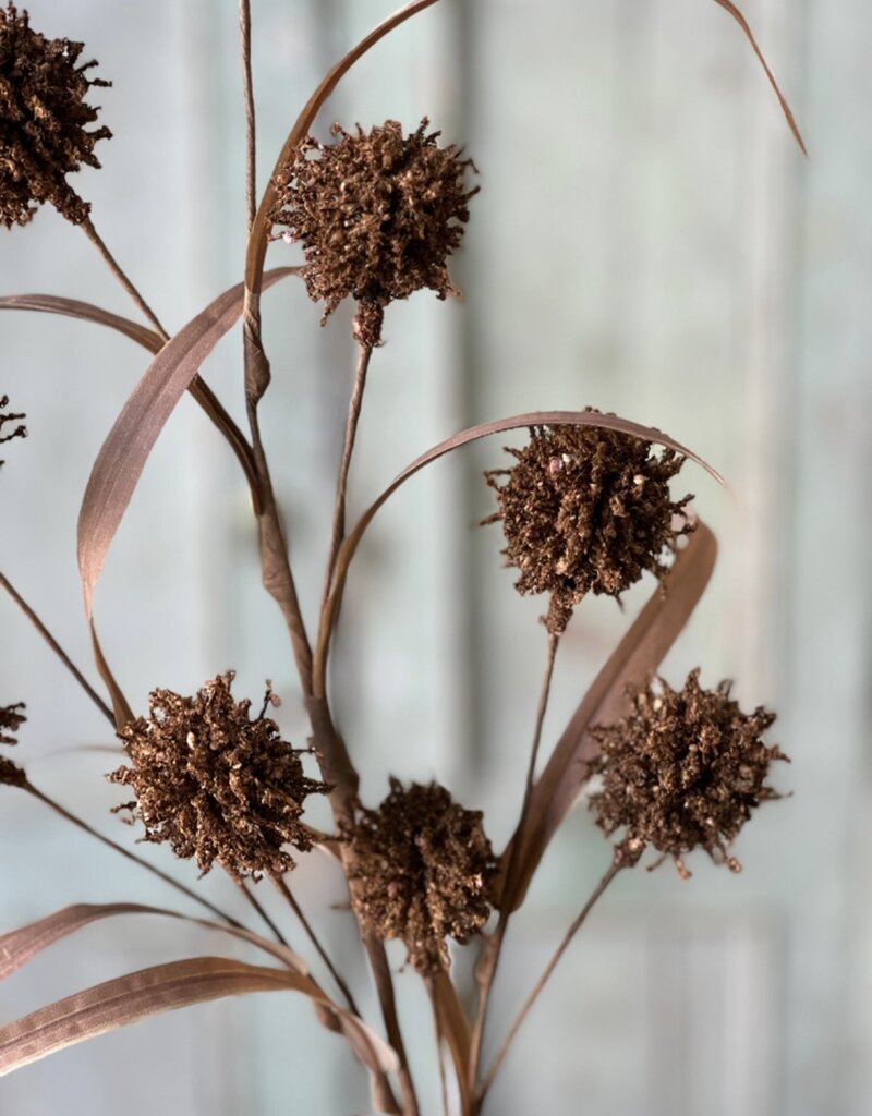 Halley Buds Spray (Brown) 28"