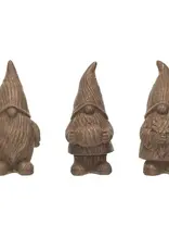 Resin Gnome, Wood Finish, Brown, 3 Styles
