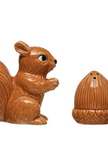 Squirrel & Acorn Salt & Pepper Set