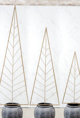 Gold Brushed Tree Stakes