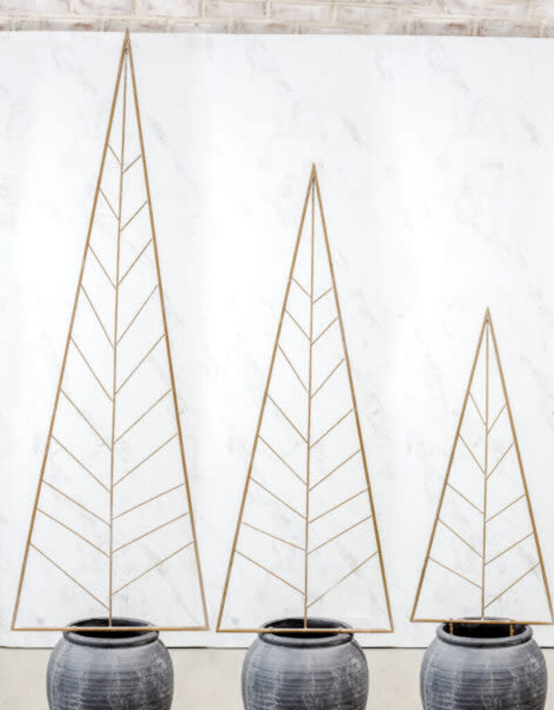 Gold Brushed Tree Stakes