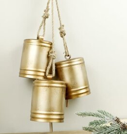19.7″ GOLD HANGING COW BELLS